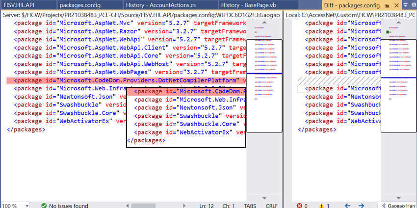 Could not find a part of the path ... bin\roslyn\csc.exe